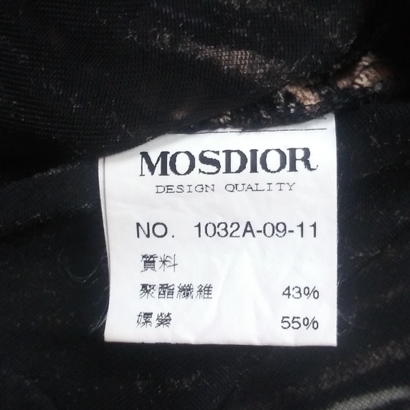 Vintage Animal Print Long Sleeves Top - Picture 7 of 8